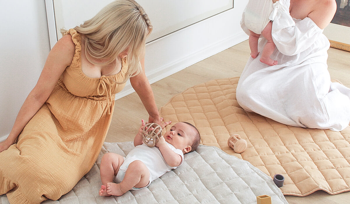 Infant floor toys store