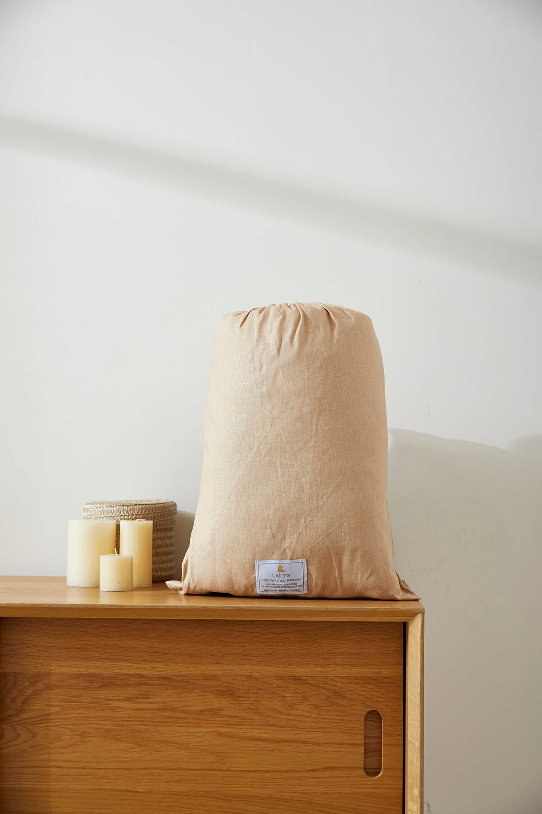 french linen baby play mat