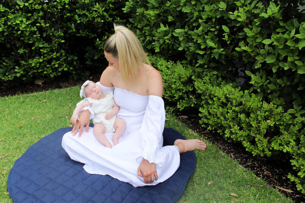 Sleeping baby mat